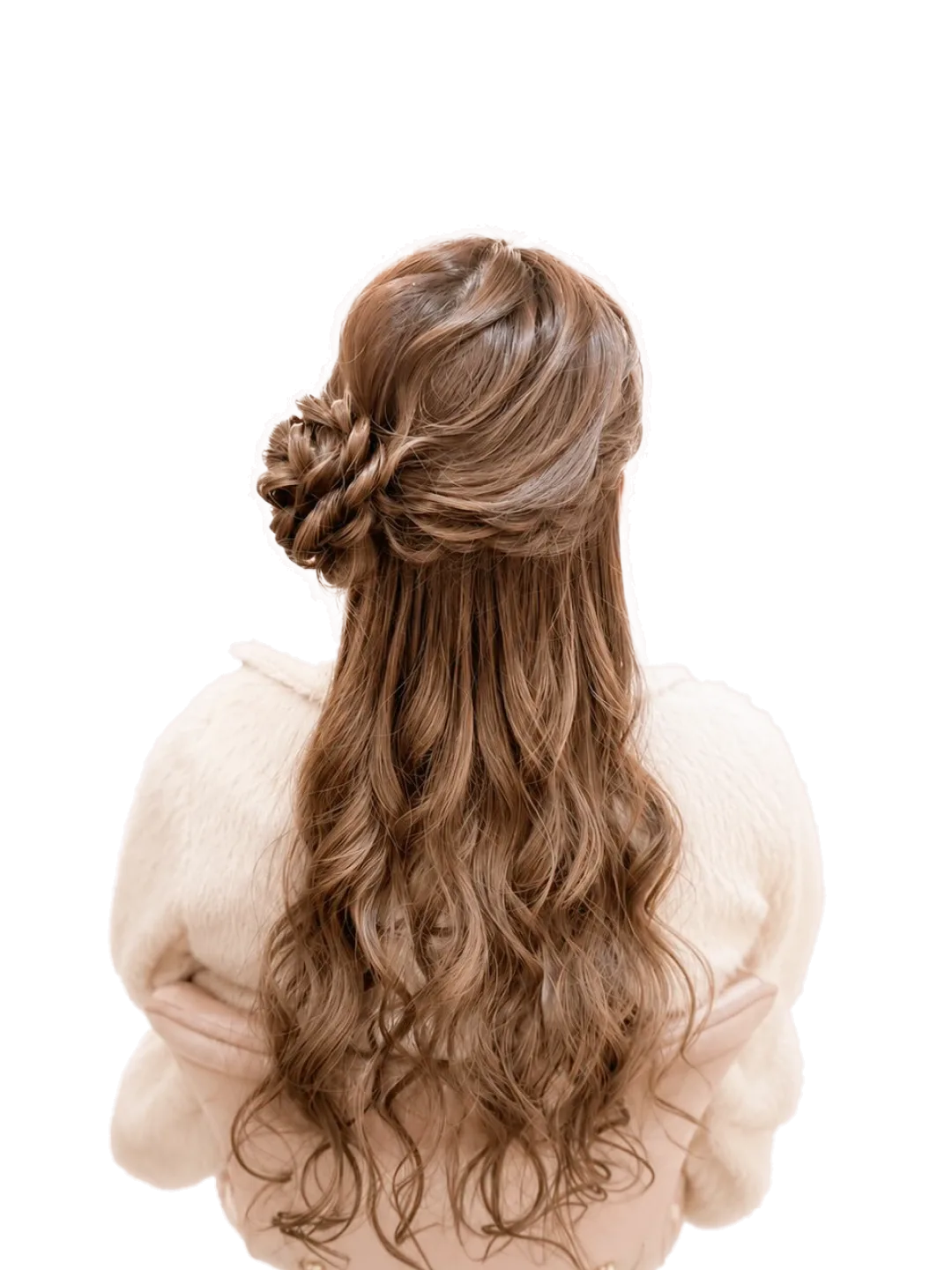 ヘアアレンジの仕上がり